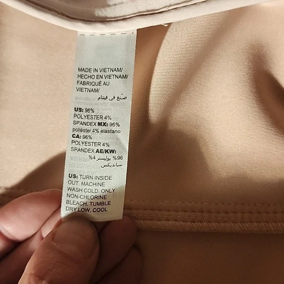 White House Black Market light pink faux suede double breast jacket - Picture 9 of 10